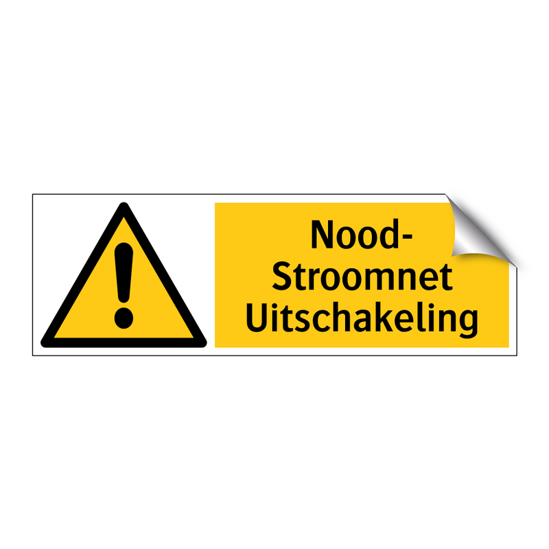 Nood- Stroomnet Uitschakeling
