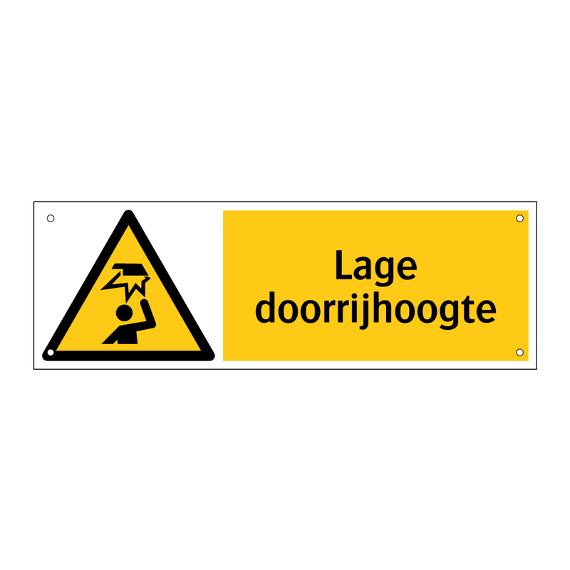 Lage doorrijhoogte