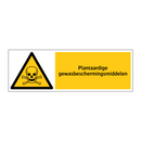 Plantaardige gewasbeschermingsmiddelen