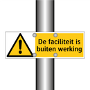 De faciliteit is buiten werking