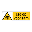 Let op voor ram
