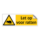 Let op voor ratten