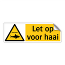 Let op voor haai