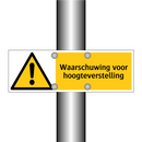 Waarschuwing voor hoogteverstelling