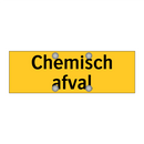 Chemisch afval & Chemisch afval & Chemisch afval