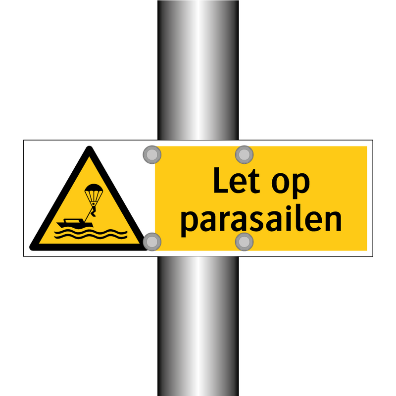 Let op parasailen