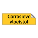 Corrosieve vloeistof & Corrosieve vloeistof & Corrosieve vloeistof & Corrosieve vloeistof
