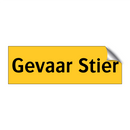 Gevaar Stier & Gevaar Stier & Gevaar Stier & Gevaar Stier