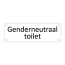 Genderneutraal toilet & Genderneutraal toilet & Genderneutraal toilet