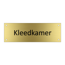 Kleedkamer & Kleedkamer & Kleedkamer