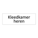 Kleedkamer heren & Kleedkamer heren & Kleedkamer heren & Kleedkamer heren & Kleedkamer heren