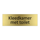 Kleedkamer met toilet & Kleedkamer met toilet & Kleedkamer met toilet & Kleedkamer met toilet