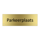 Parkeerplaats & Parkeerplaats & Parkeerplaats