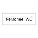 Personeel WC & Personeel WC & Personeel WC & Personeel WC & Personeel WC & Personeel WC