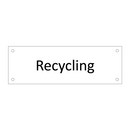 Recycling & Recycling & Recycling