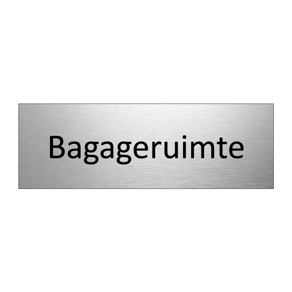 Koop Bagageruimte bordje | SignOnline | NL-I30