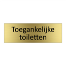 Toegankelijke toiletten & Toegankelijke toiletten & Toegankelijke toiletten