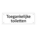 Toegankelijke toiletten & Toegankelijke toiletten & Toegankelijke toiletten
