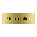 Unisex toilet & Unisex toilet & Unisex toilet