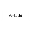 Verkocht & Verkocht & Verkocht & Verkocht & Verkocht & Verkocht