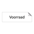 Voorraad & Voorraad & Voorraad