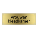 Vrouwen kleedkamer & Vrouwen kleedkamer & Vrouwen kleedkamer