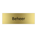 Beheer & Beheer & Beheer & Beheer & Beheer & Beheer