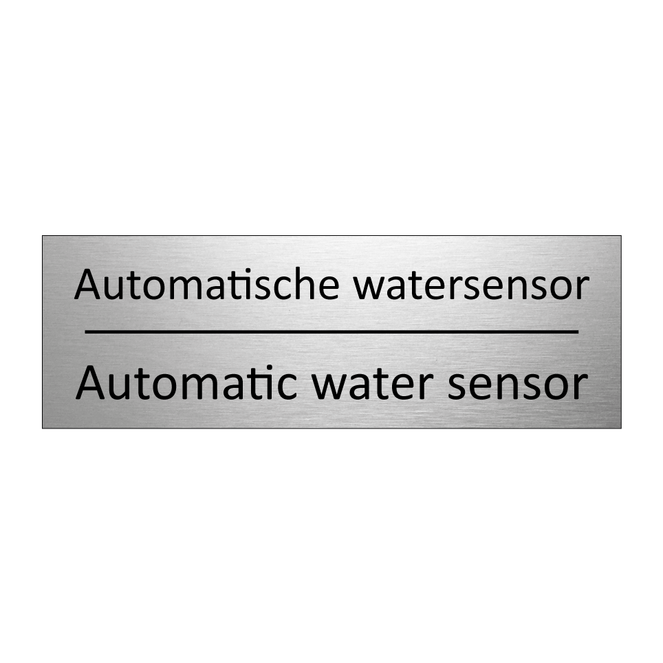 Koop Automatische watersensor - Automatic water sensor bordje ...