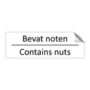 Bevat noten - Contains nuts & Bevat noten - Contains nuts & Bevat noten - Contains nuts