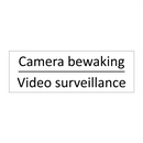 Camera bewaking - Video surveillance & Camera bewaking - Video surveillance
