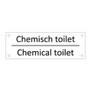Chemisch toilet - Chemical toilet & Chemisch toilet - Chemical toilet