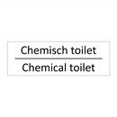 Chemisch toilet - Chemical toilet & Chemisch toilet - Chemical toilet