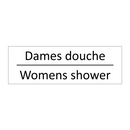 Dames douche - Womens shower & Dames douche - Womens shower & Dames douche - Womens shower