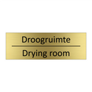 Droogruimte - Drying room & Droogruimte - Drying room & Droogruimte - Drying room