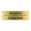 Glutenvrij - Gluten free & Glutenvrij - Gluten free & Glutenvrij - Gluten free
