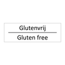 Glutenvrij - Gluten free & Glutenvrij - Gluten free & Glutenvrij - Gluten free