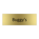 Buggy's & Buggy's & Buggy's