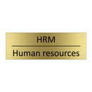 HRM - Human resources & HRM - Human resources & HRM - Human resources