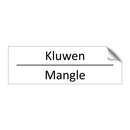 Kluwen - Mangle & Kluwen - Mangle & Kluwen - Mangle