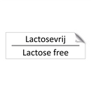 Lactosevrij - Lactose free & Lactosevrij - Lactose free & Lactosevrij - Lactose free