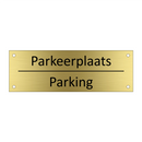 Parkeerplaats - Parking & Parkeerplaats - Parking & Parkeerplaats - Parking