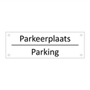 Parkeerplaats - Parking & Parkeerplaats - Parking & Parkeerplaats - Parking