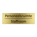 Personeelsruimte - Staffroom & Personeelsruimte - Staffroom & Personeelsruimte - Staffroom