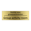 Ruimte voor groepsactiviteiten - Group activity room