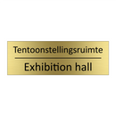 Tentoonstellingsruimte - Exhibition hall & Tentoonstellingsruimte - Exhibition hall