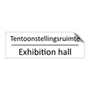 Tentoonstellingsruimte - Exhibition hall & Tentoonstellingsruimte - Exhibition hall