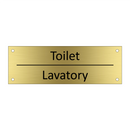 Toilet - Lavatory & Toilet - Lavatory & Toilet - Lavatory