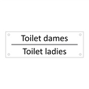 Toilet dames - Toilet ladies & Toilet dames - Toilet ladies & Toilet dames - Toilet ladies