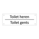 Toilet heren - Toilet gents & Toilet heren - Toilet gents & Toilet heren - Toilet gents