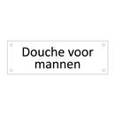 Douche voor mannen & Douche voor mannen & Douche voor mannen